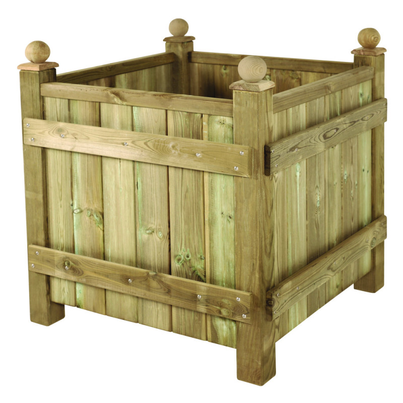 Jardinière urbaine bois NANCY direct urbain